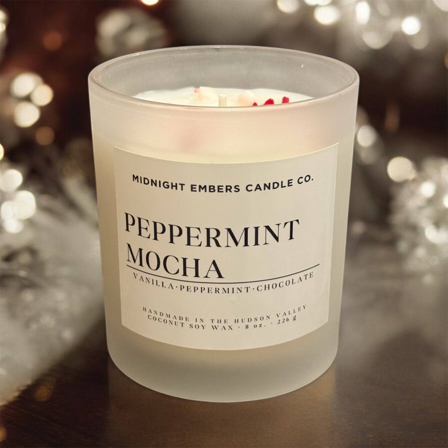 Frosted White Peppermint Mocha