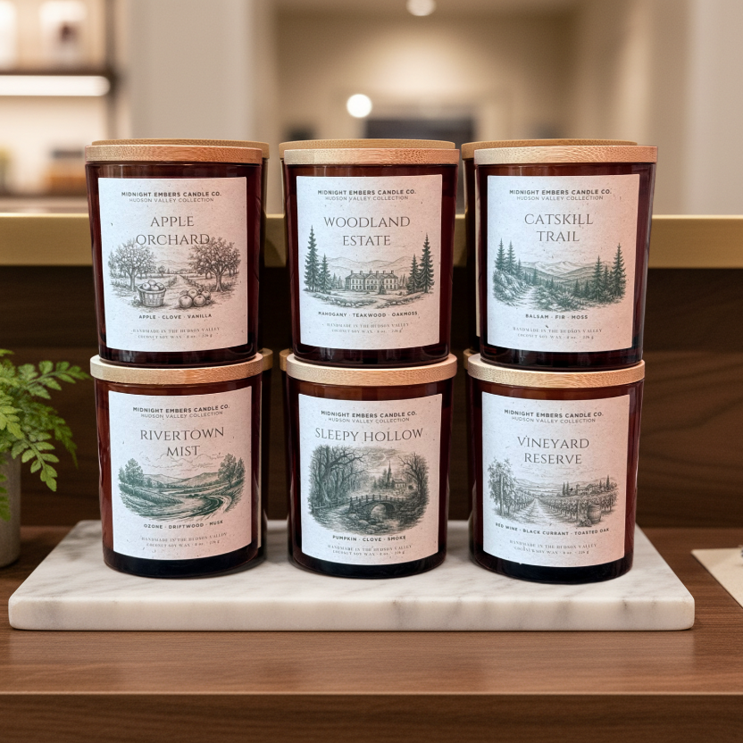 Woodland Estate 8 oz. Candle | Hudson Valley Collection