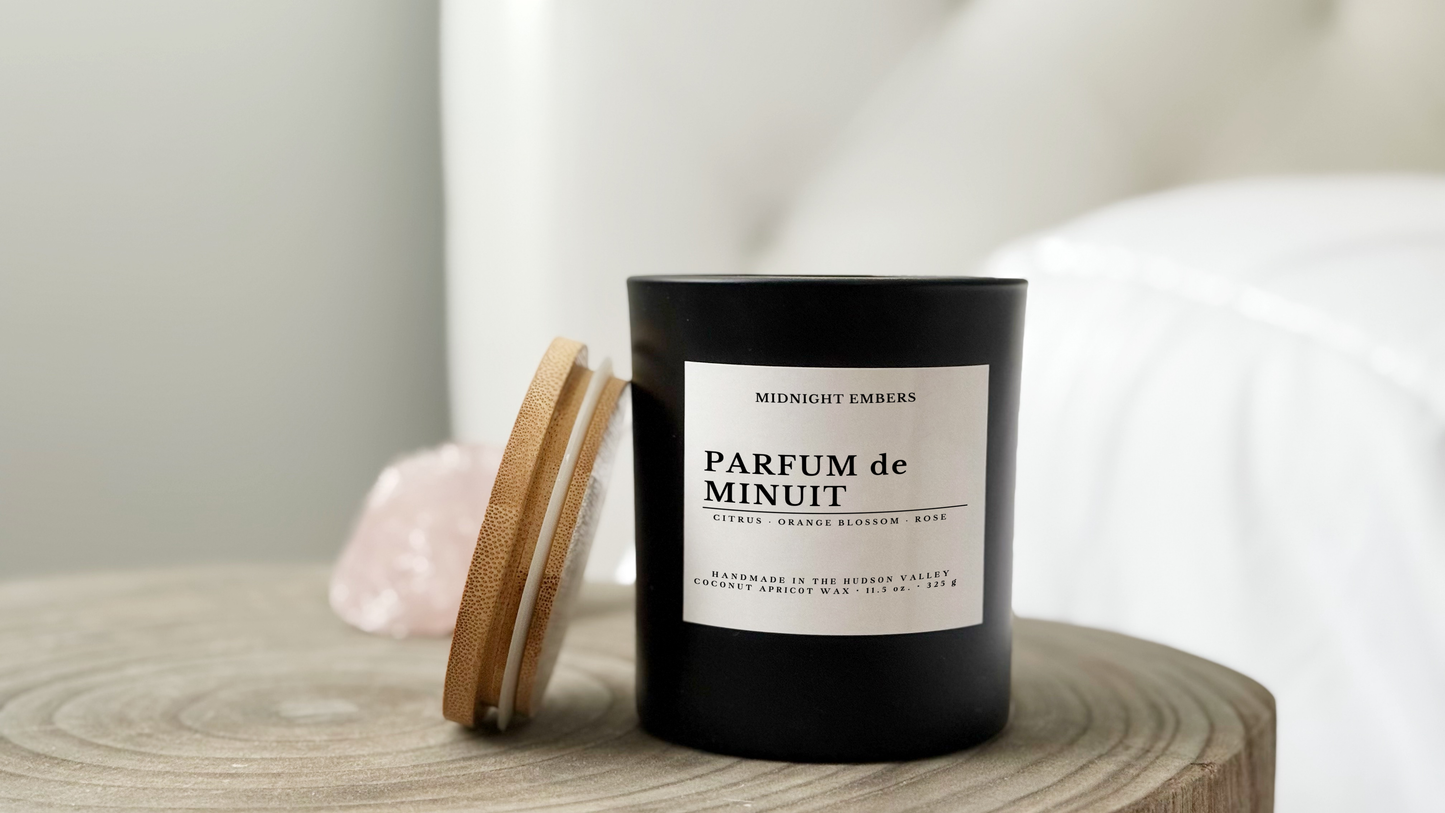 Parfum de Minuit: Luxury Candle Inspired by Chanel® No 5