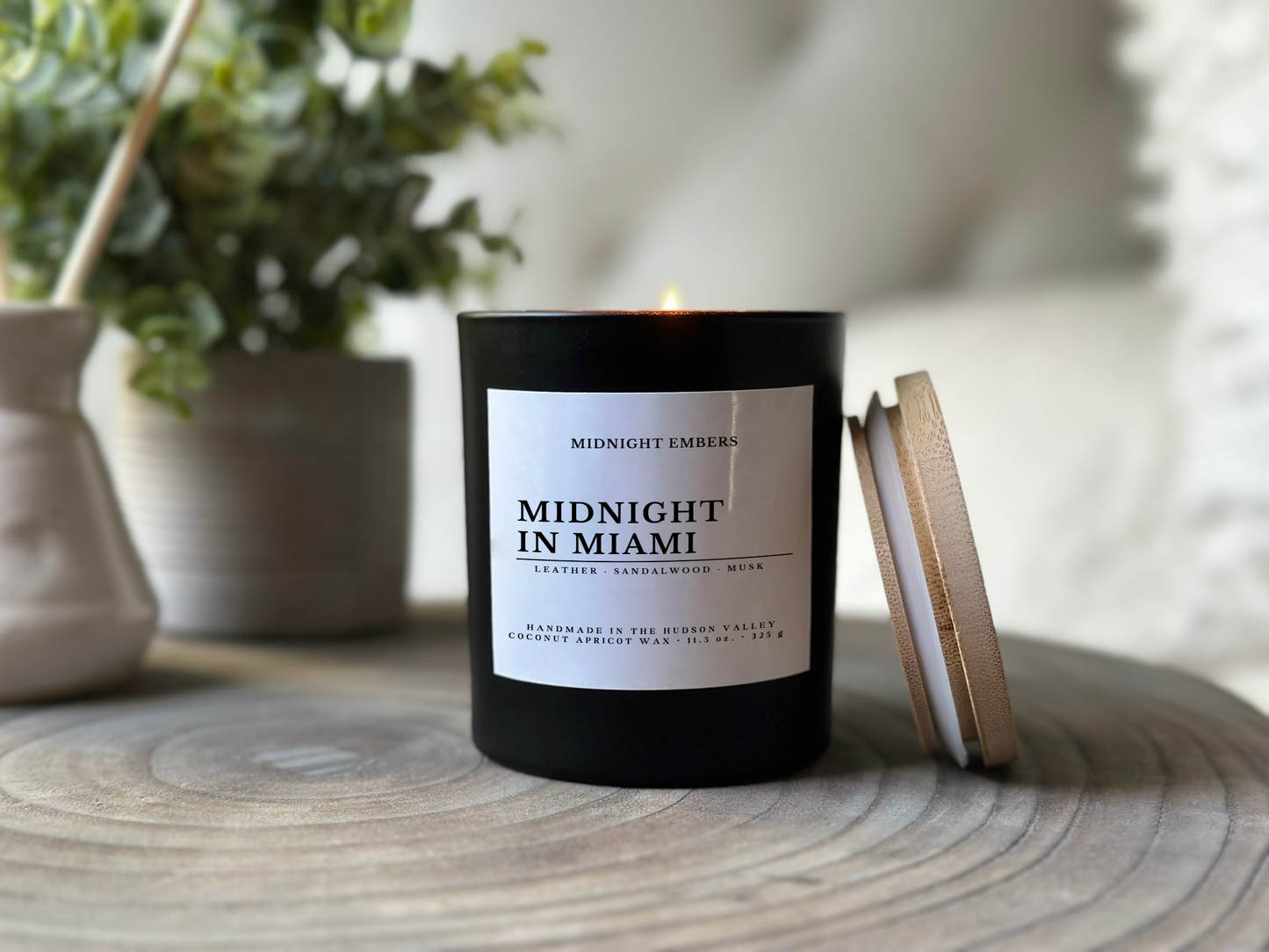 Midnight in Miami: Luxury Candle Inspired by The 1 Hotel®