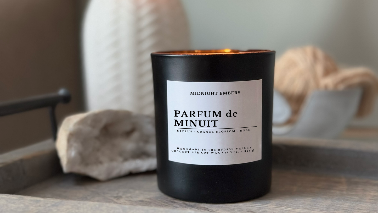 Parfum de Minuit: Luxury Candle Inspired by Chanel® No 5