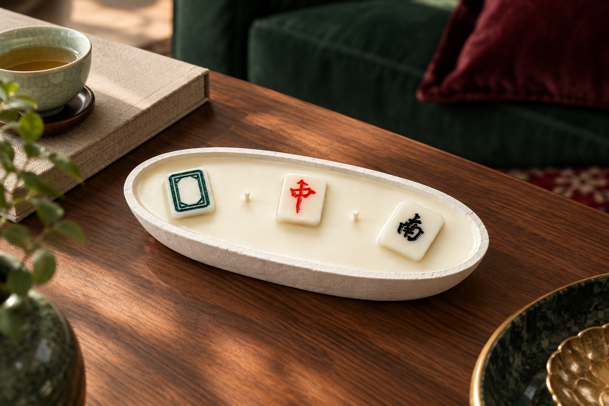 Mahjong Night - Mahjong Themed Candle