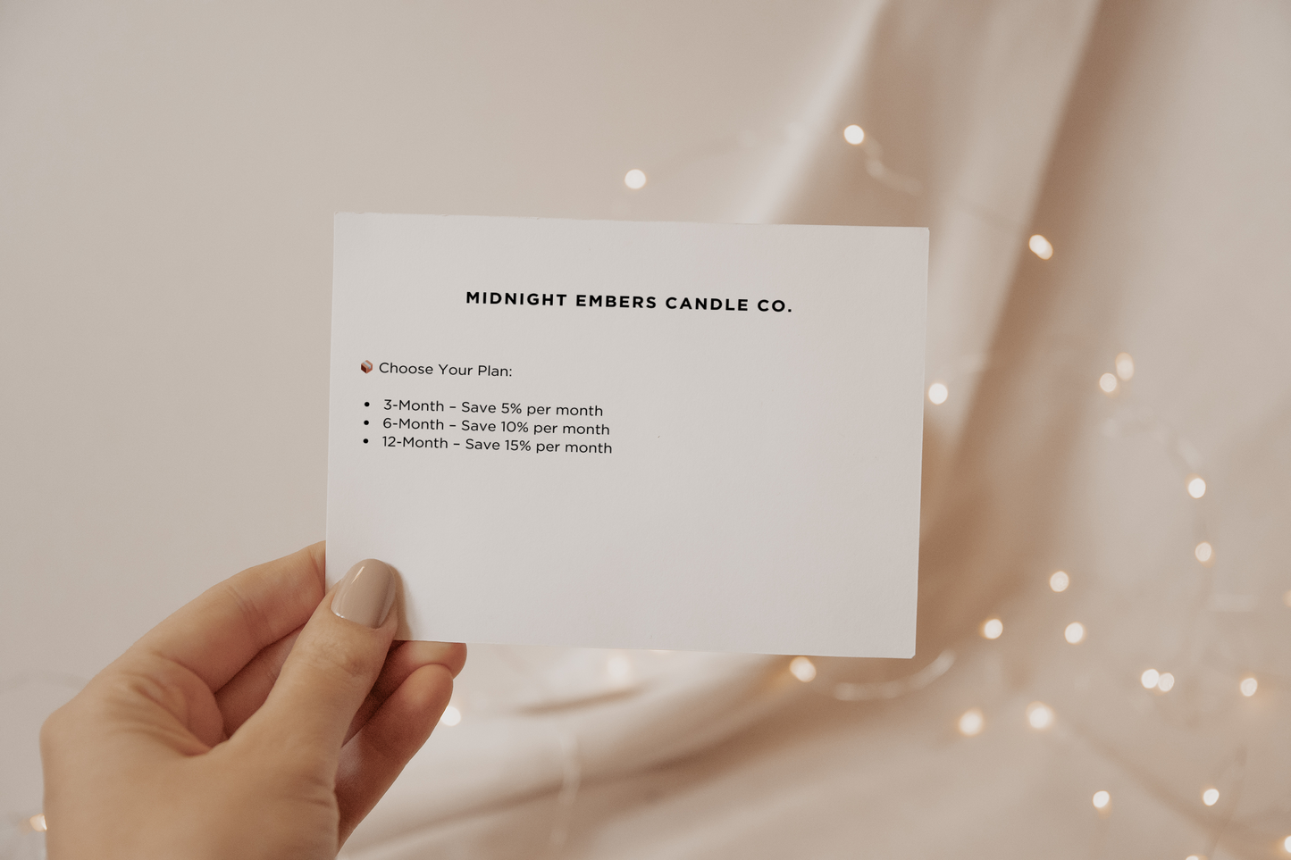 Candle of the Month Subscription