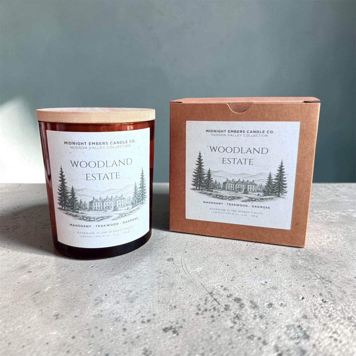 Hastings-on-Hudson Watertower Candle | Hudson Valley Collection