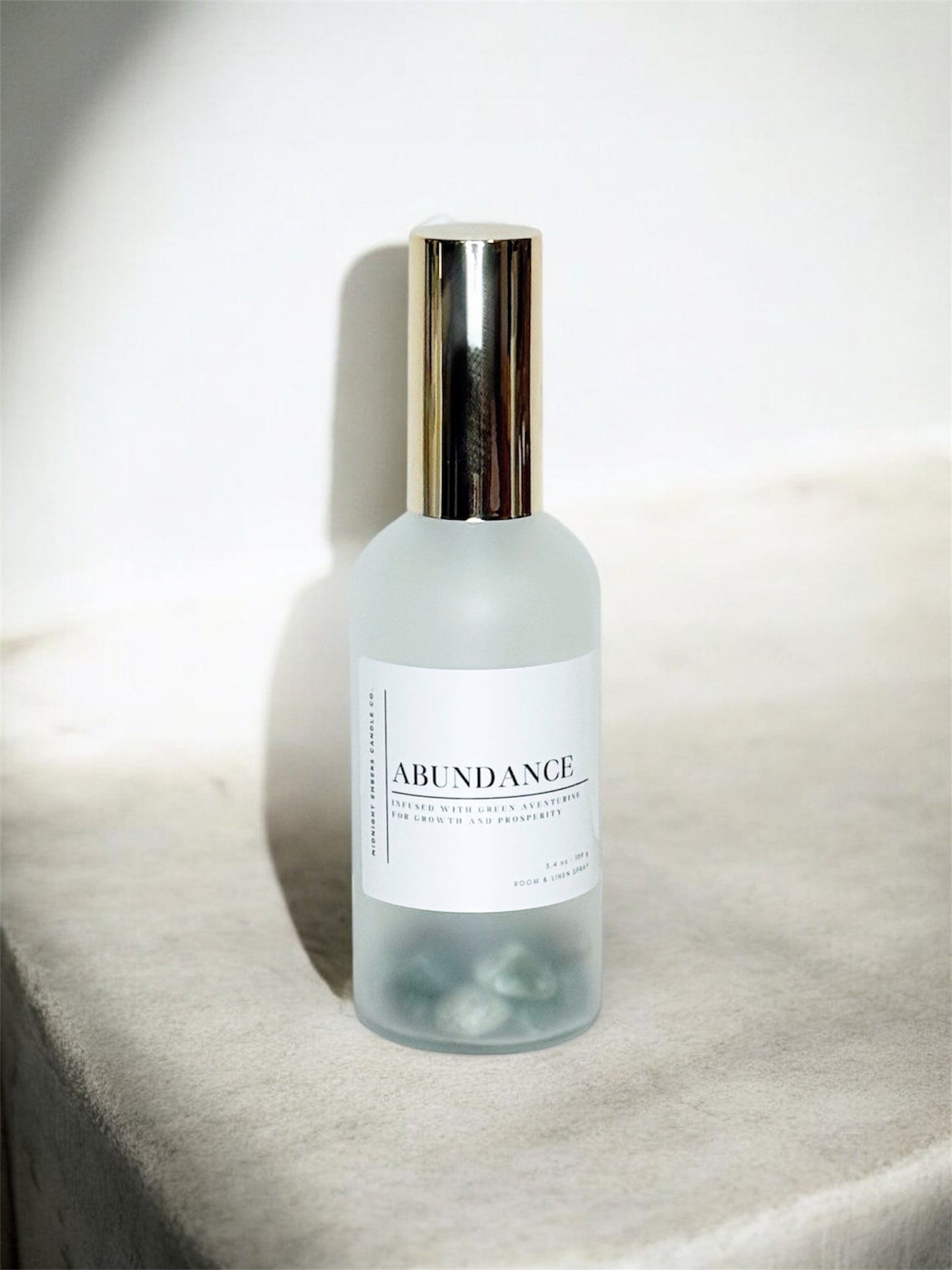 Abundance: Green Aventurine Infused Room & Linen Spray