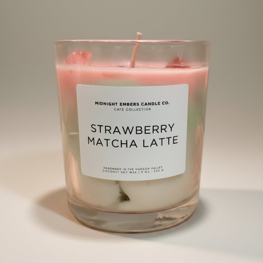 Strawberry Matcha Latte Candle