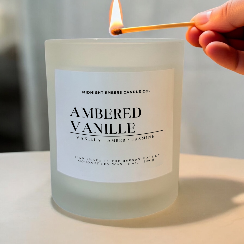 Ambered Vanille 8 oz. Candle