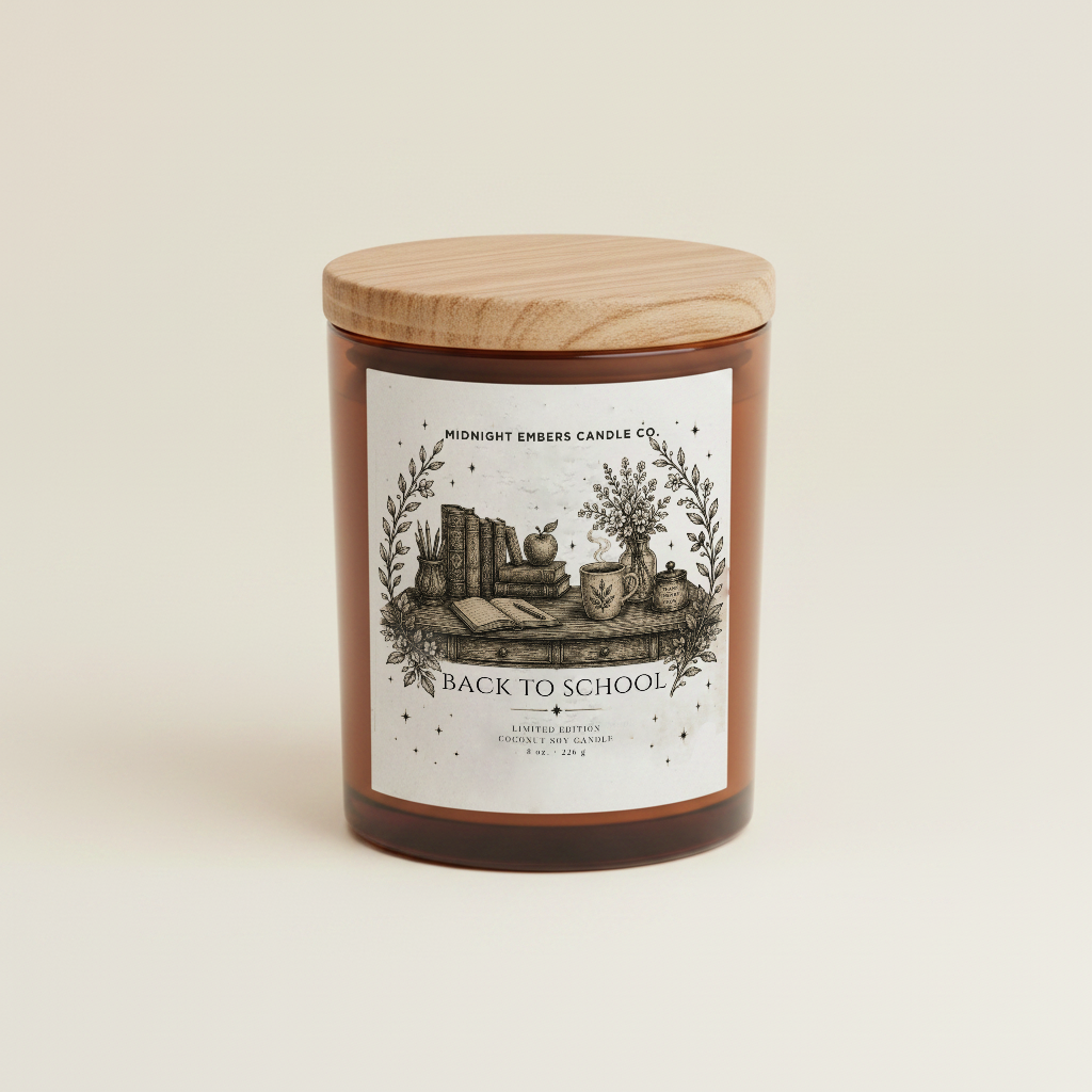 Back to School 8 oz. Candle