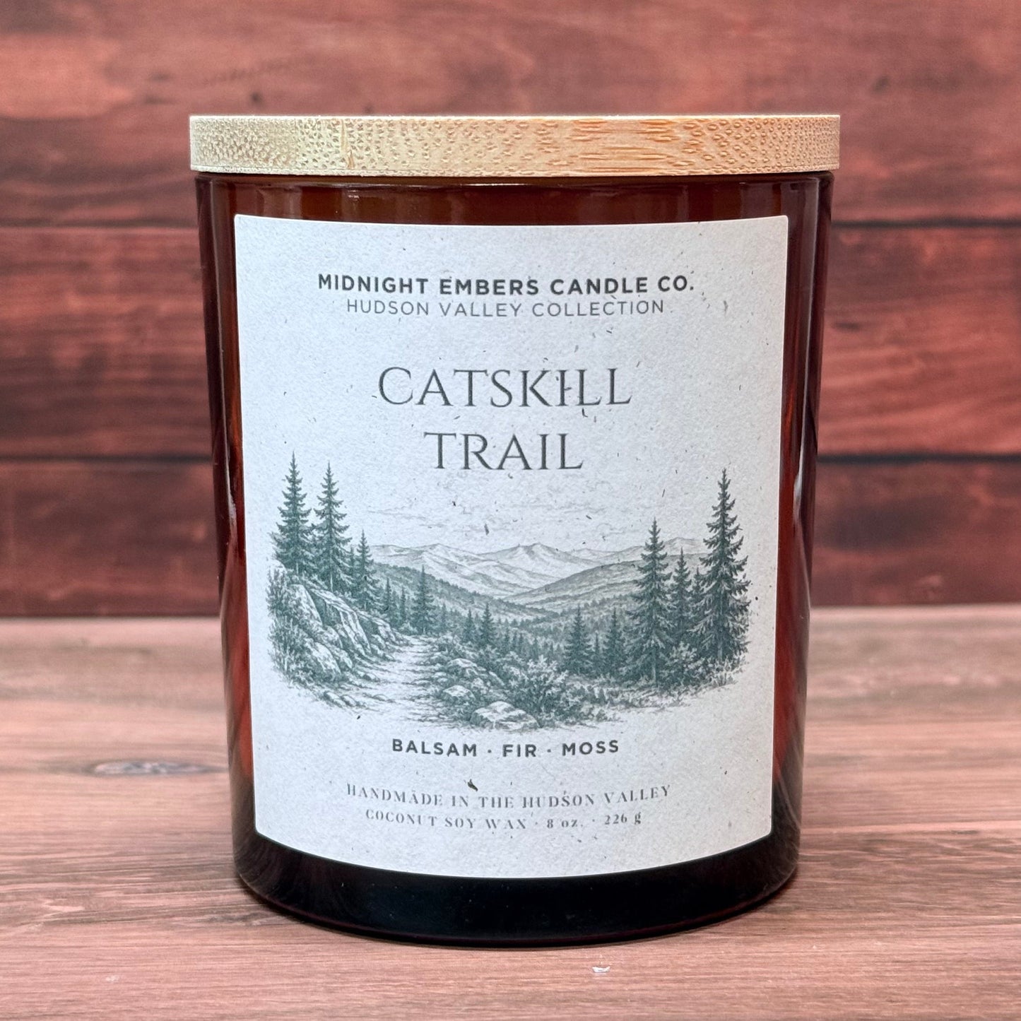 Catskill Trail 8 oz. Candle | Hudson Valley Collection