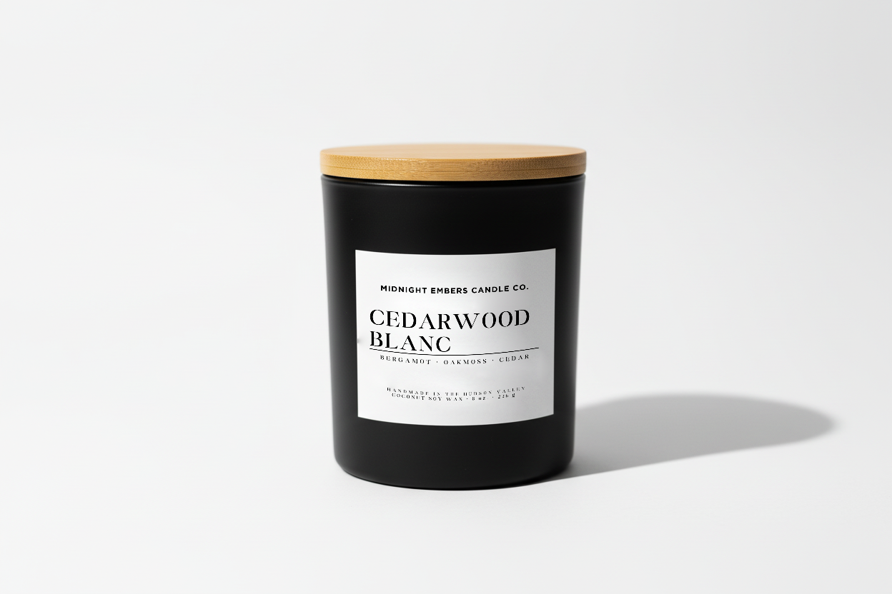 Cedarwood Blanc | 12 oz. | Coconut Soy Candle