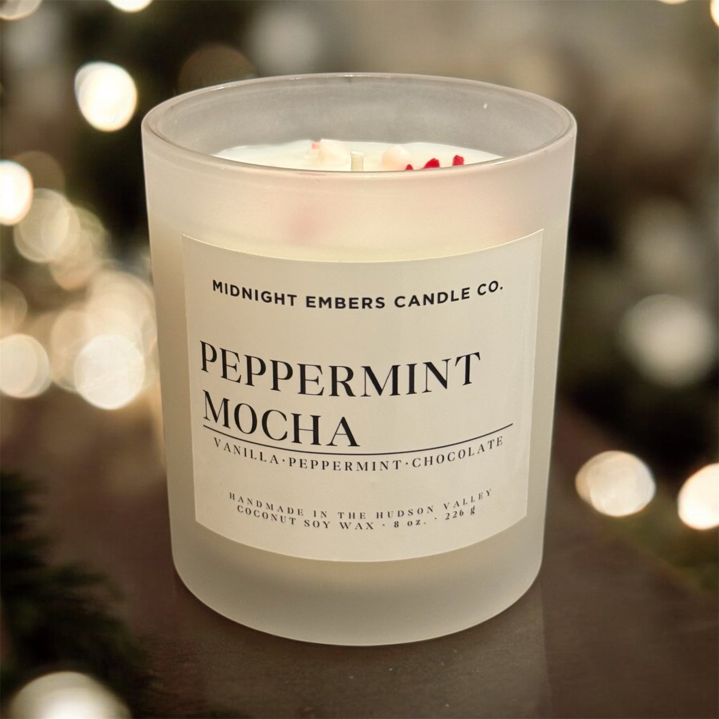 Frosted White Peppermint Mocha