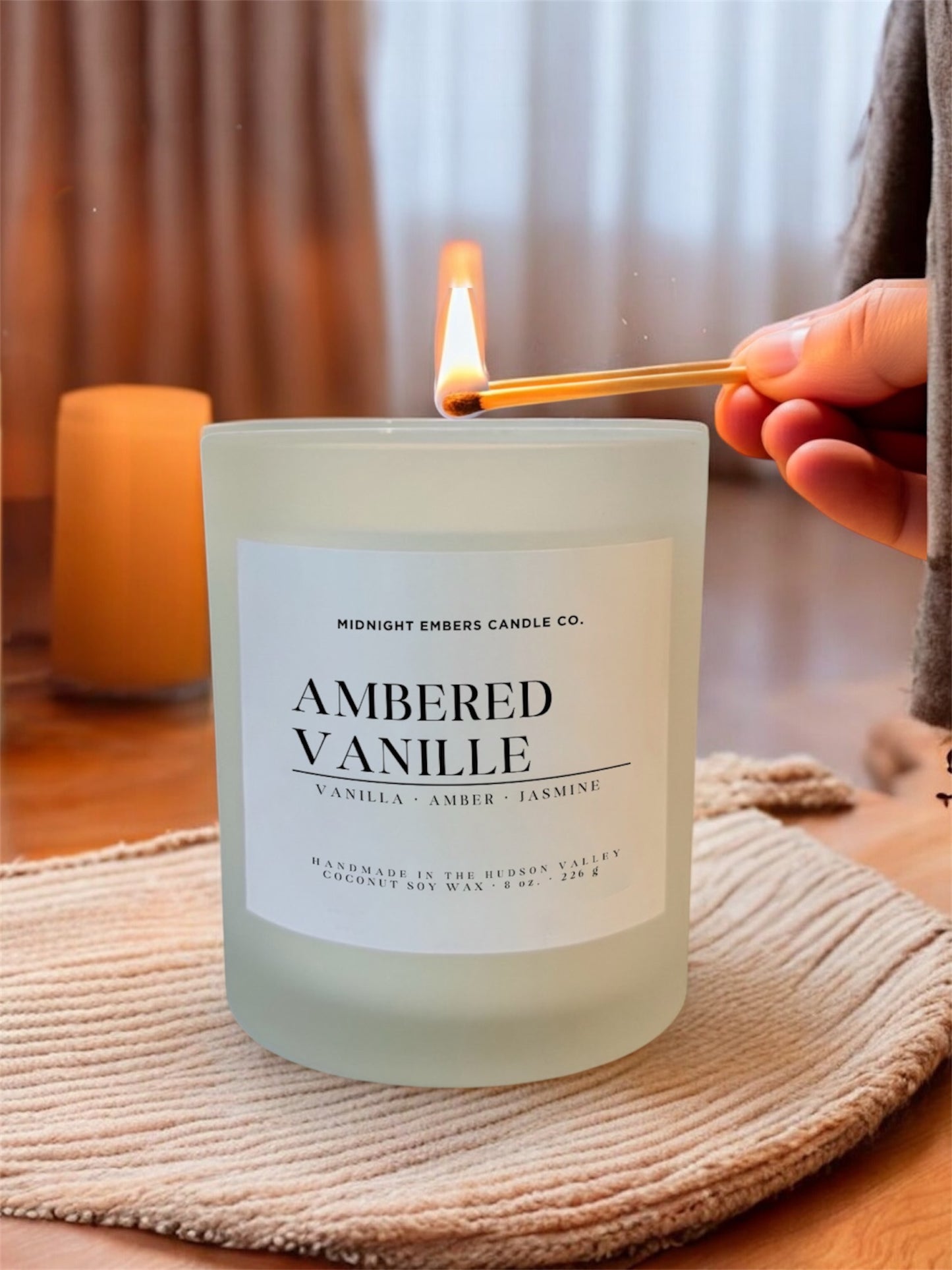Ambered Vanille 8 oz. Candle