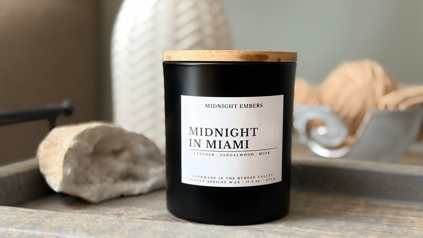 Midnight in Miami: Luxury Candle Inspired by The 1 Hotel®