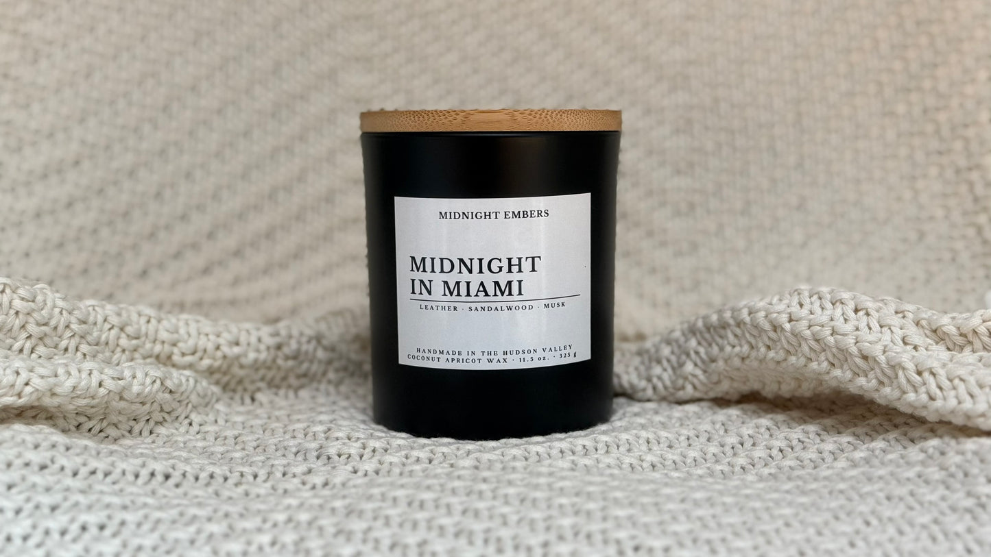 Midnight in Miami: Luxury Candle Inspired by The 1 Hotel®