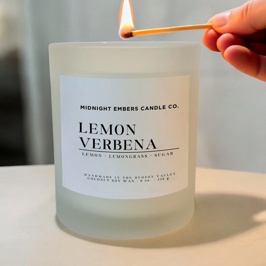 Lemon Verbena | 12 oz. | Coconut Soy Candle