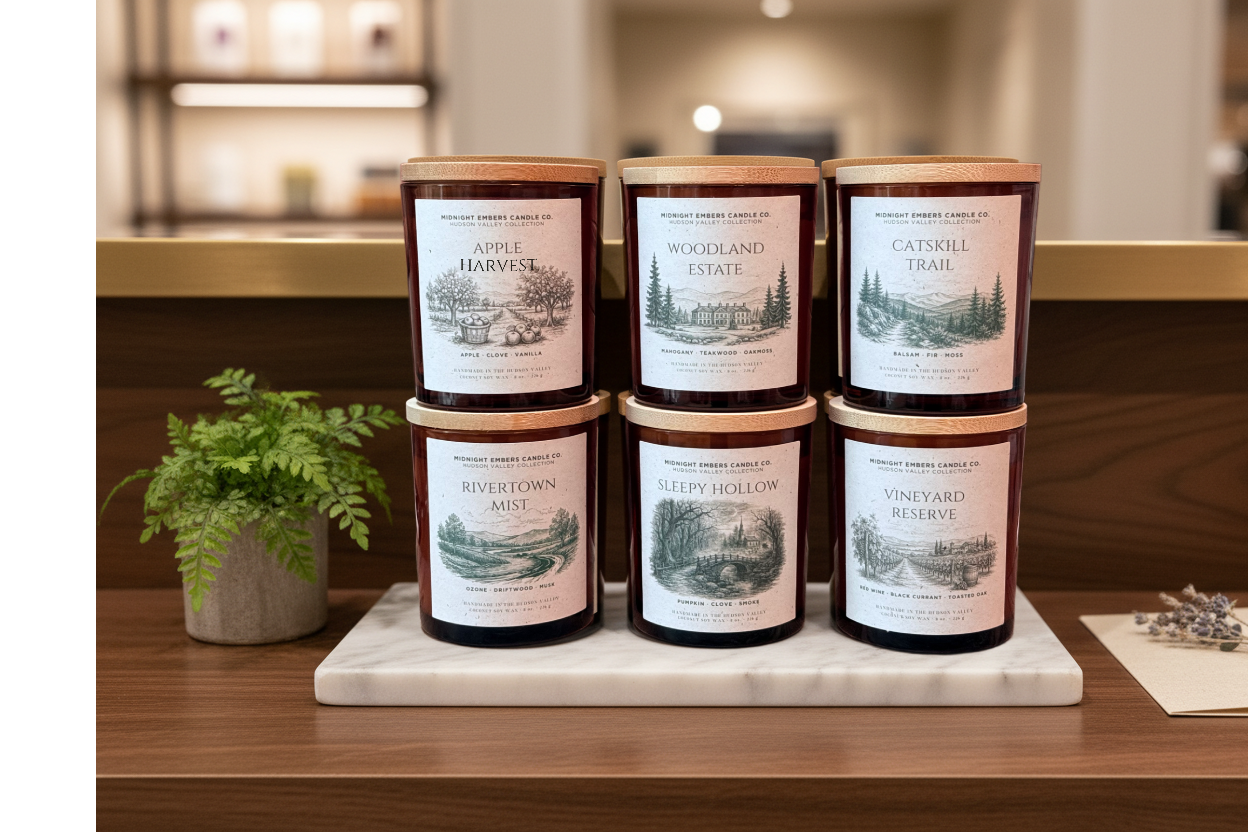 Morning on Main 8 oz. Candle | Hudson Valley Collection