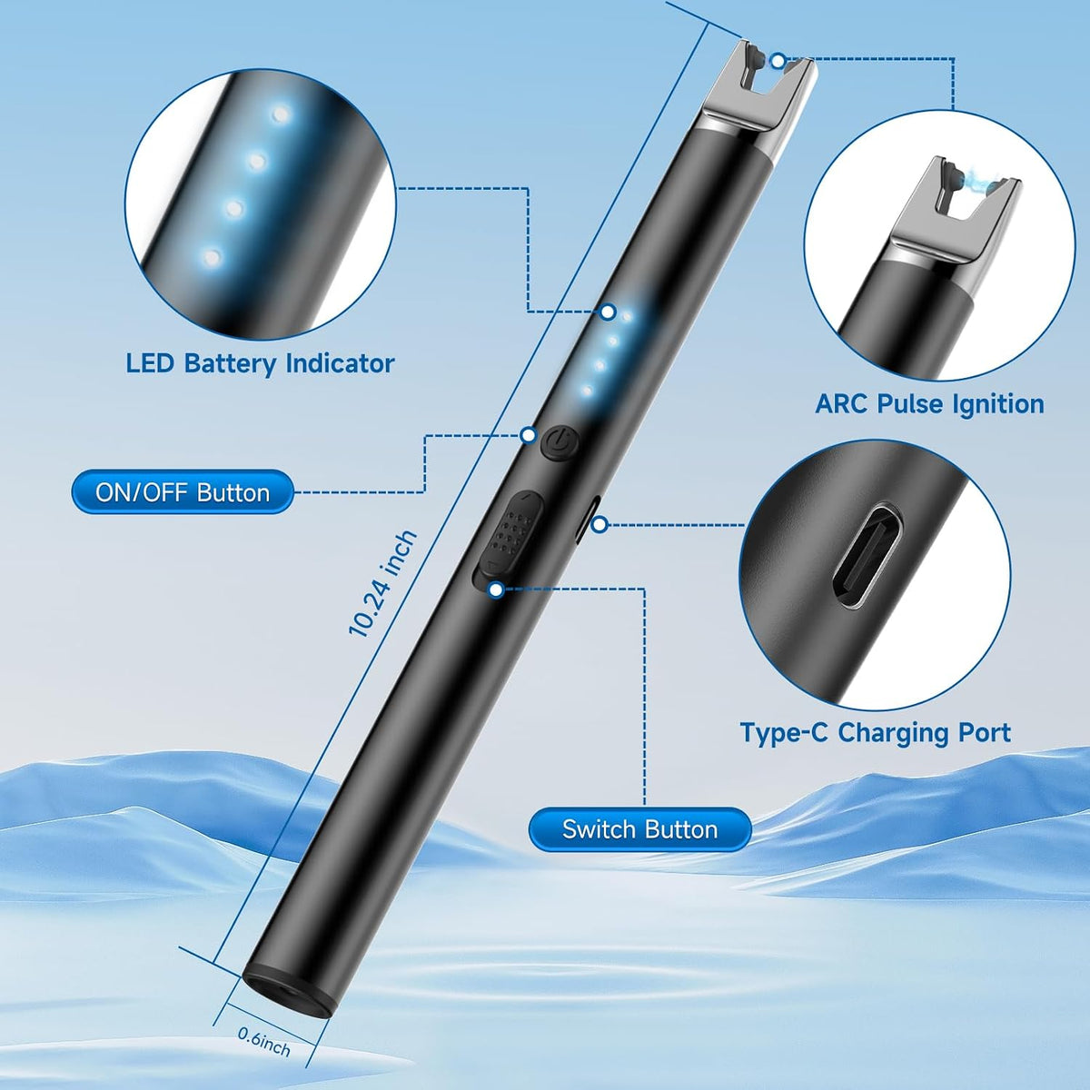 Rechargeable Lighter - USB