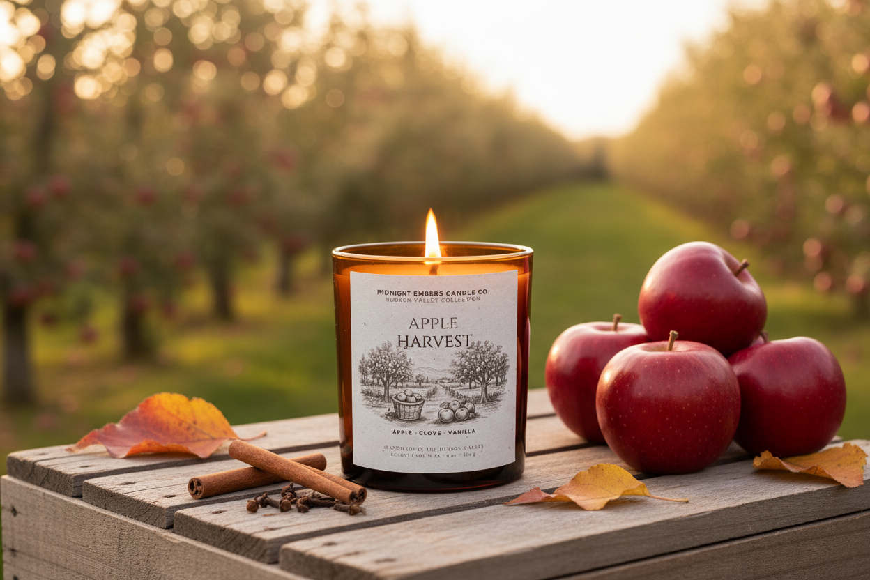 Apple Harvest – Lit, No Lid, Golden Hour