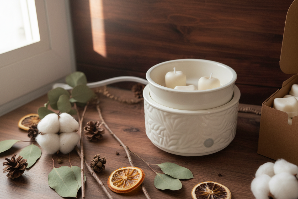 Apple Orchard Wax Melts – Warmer in Use