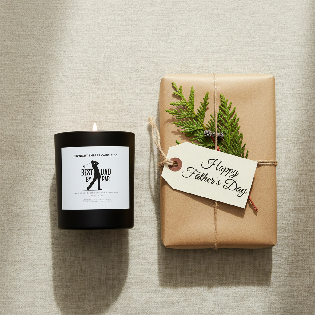 Best Dad By Par – Gift Flatlay