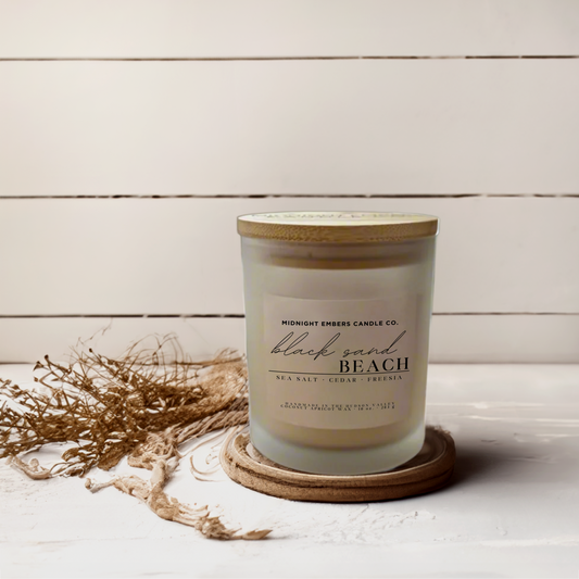Black Sand Beach 10 oz. Candle