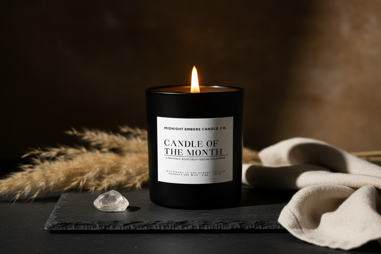 Candle of the Month Lifestyle Hero — Landscape