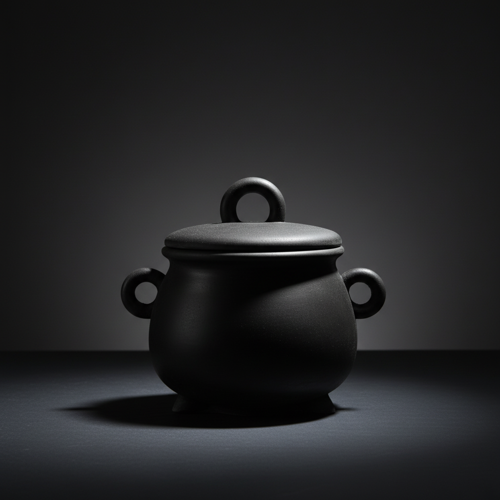 Cauldron Candle — Editorial Hero Lid On