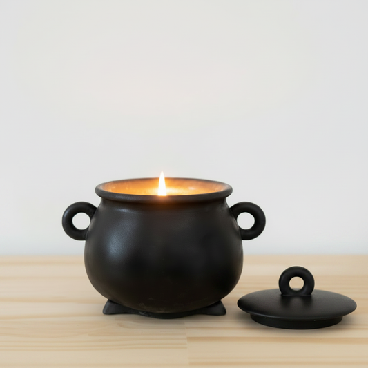 Cauldron + Lid Flat — White Background