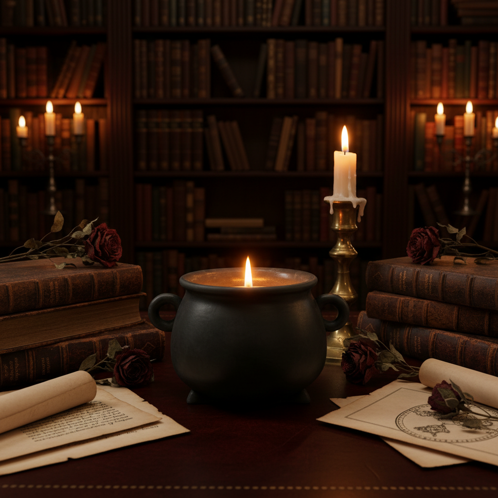 Cauldron — Straight-On Dark Academia
