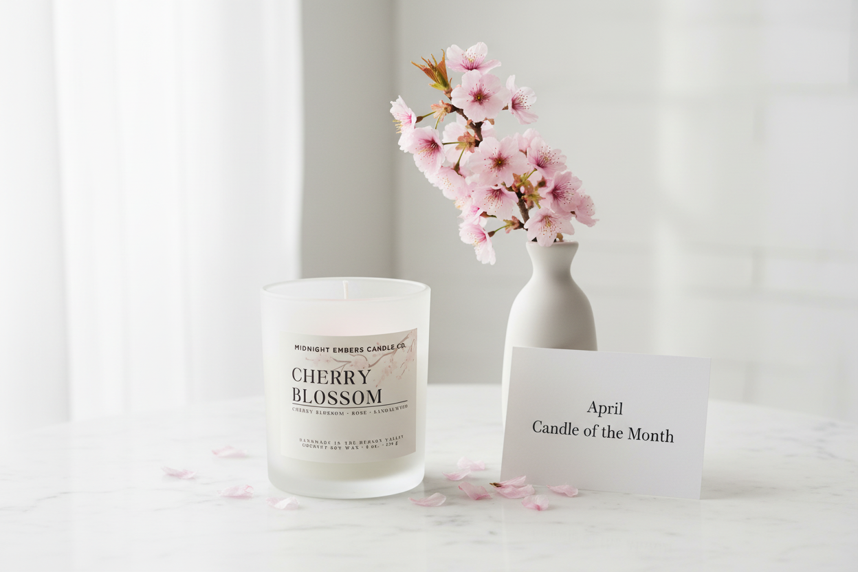 Cherry Blossom - April Candle of the Month