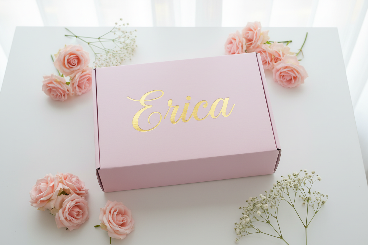 Close-Up Personalized Box Detail