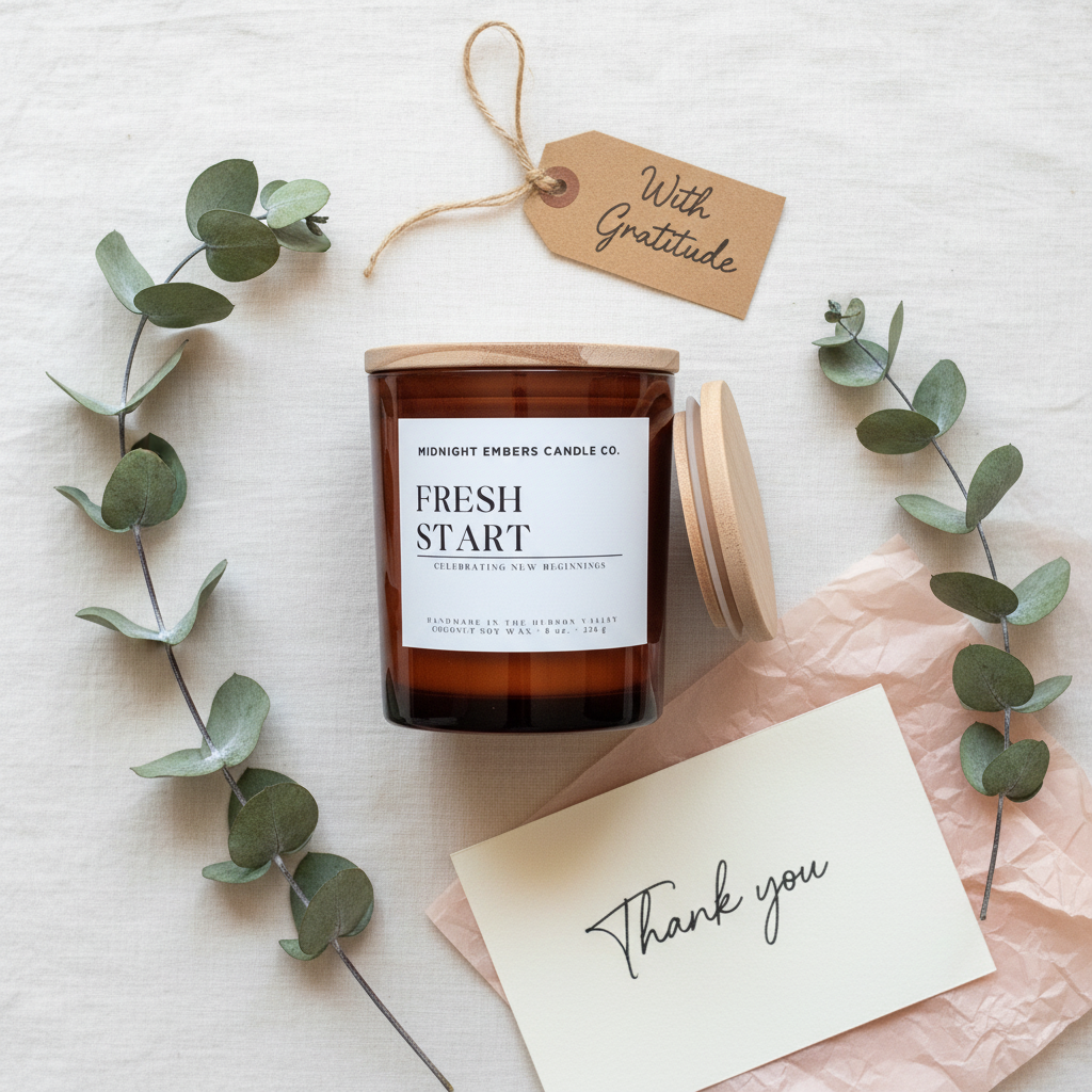 Fresh Start Gift Flat Lay