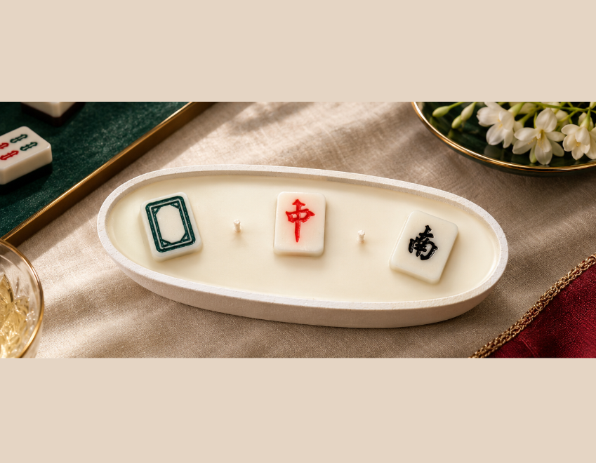 Mahjong Night - Mahjong Themed Candle
