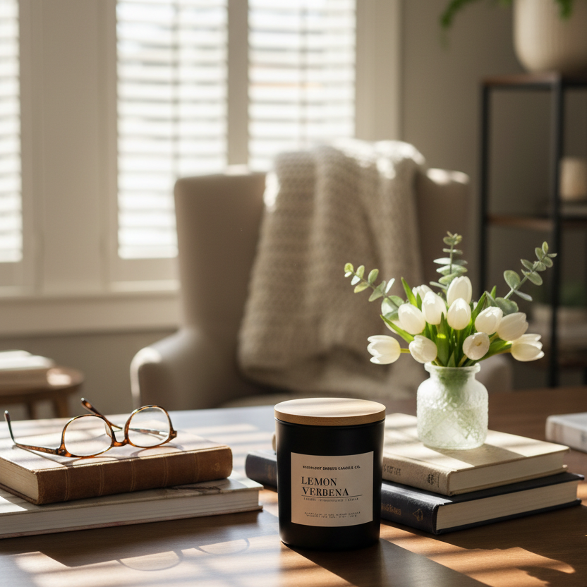 Matte Black - Home Office Setting
