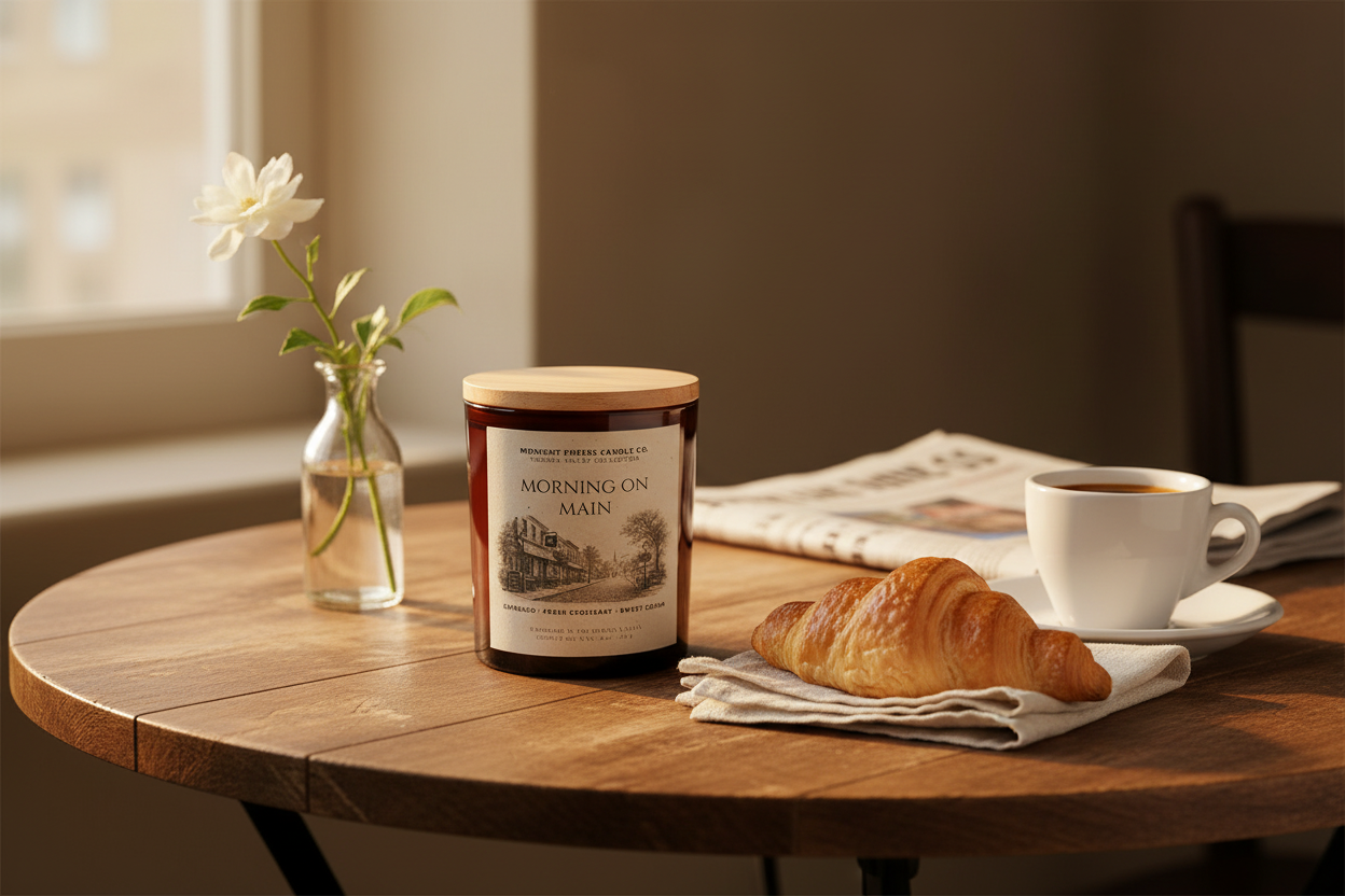 Morning on Main – Café Table