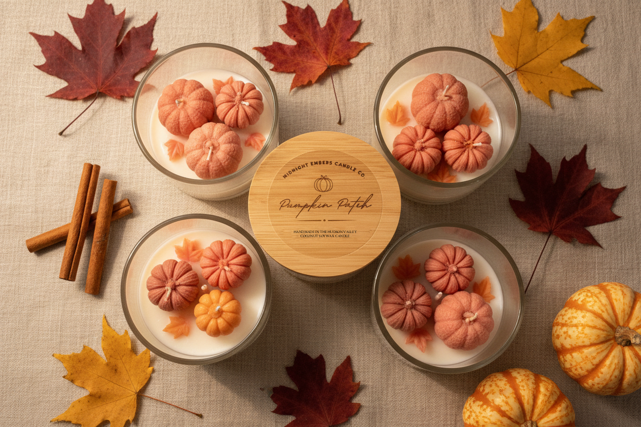 Pumpkin Patch Candle -  Mini Pumpkins