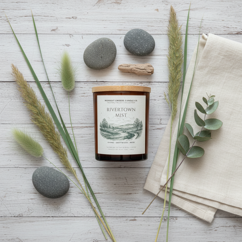 Rivertown Mist – Flat Lay