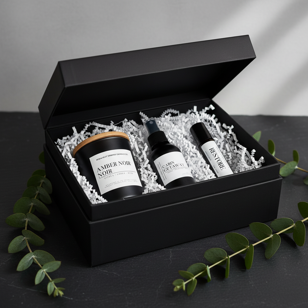 Signature Self-Care Gift Set - Black Box