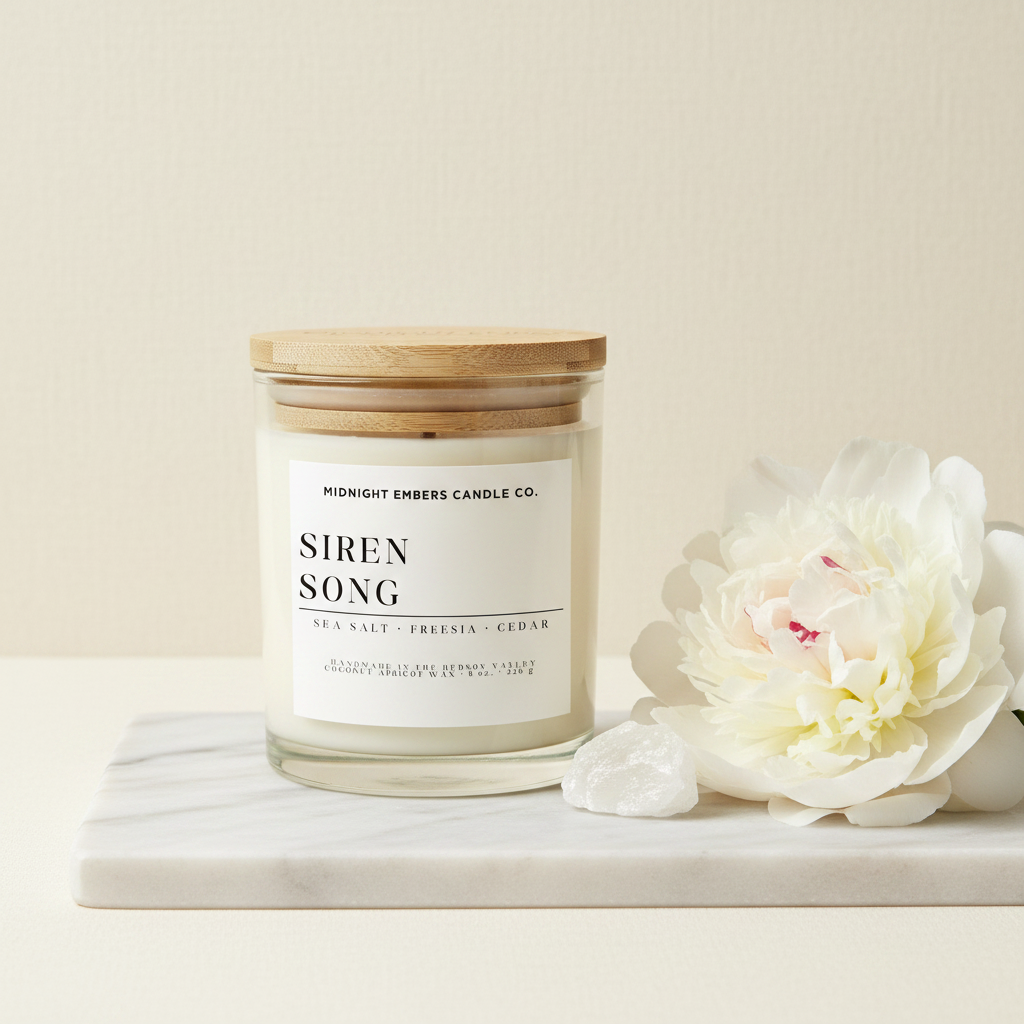 Siren Song clear jar minimalist retry