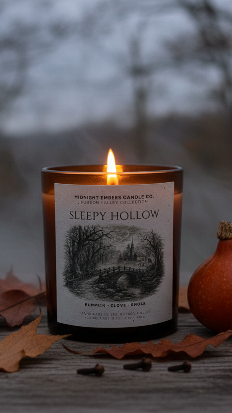 Sleepy Hollow 8 oz. Candle | Hudson Valley Collection