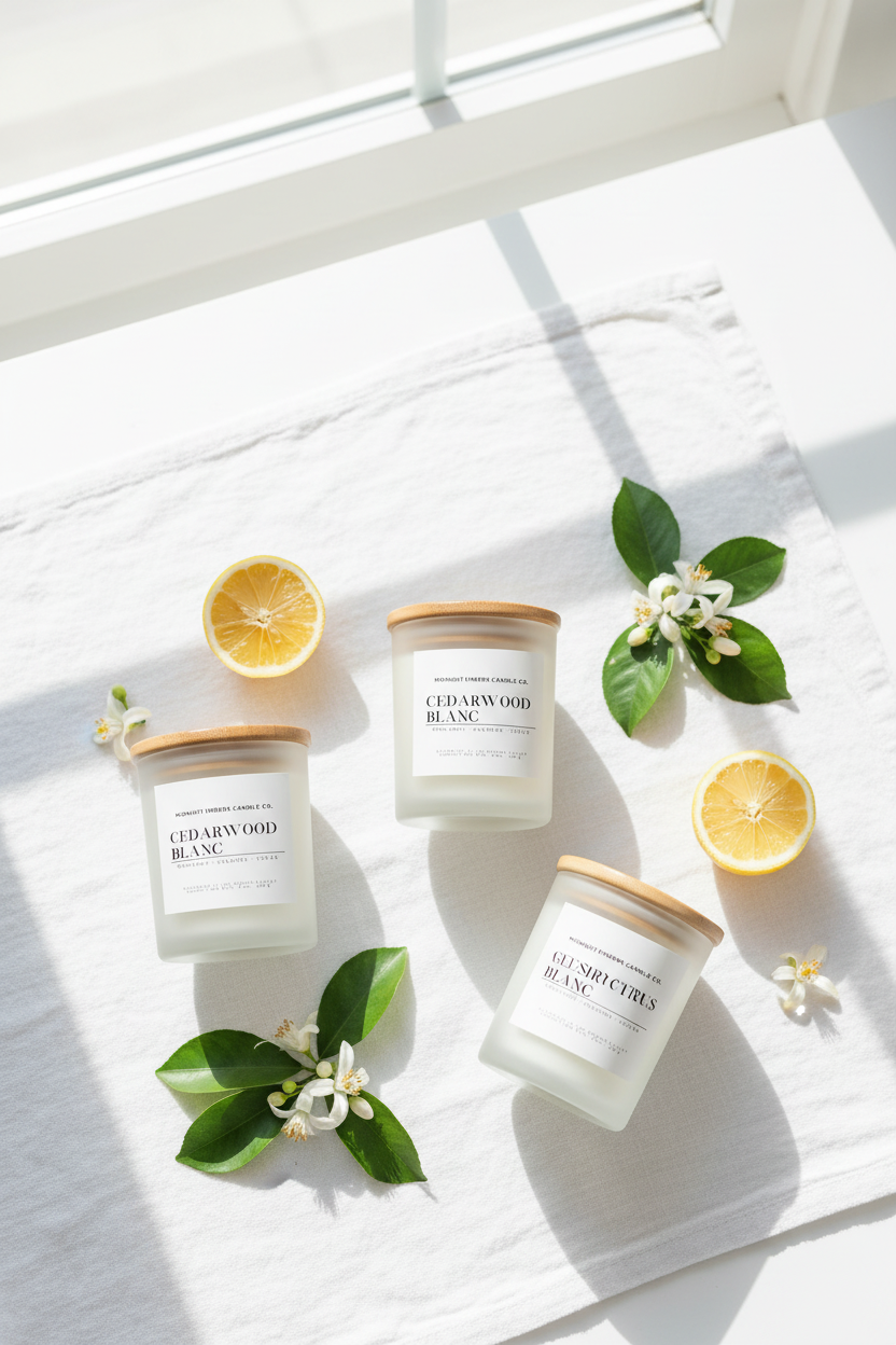 Spring Collection Story 2 - Citrus Flat Lay