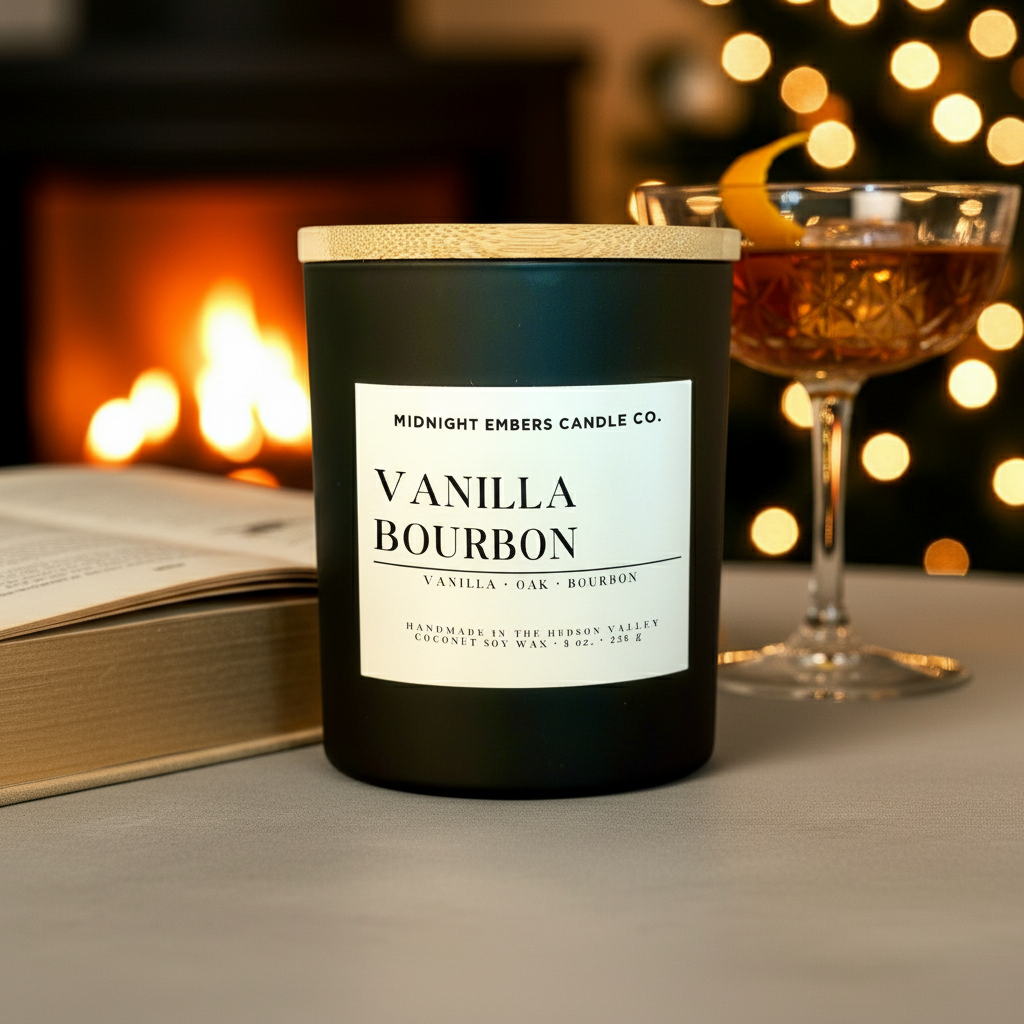 Vanilla Bourbon 8 oz. Candle