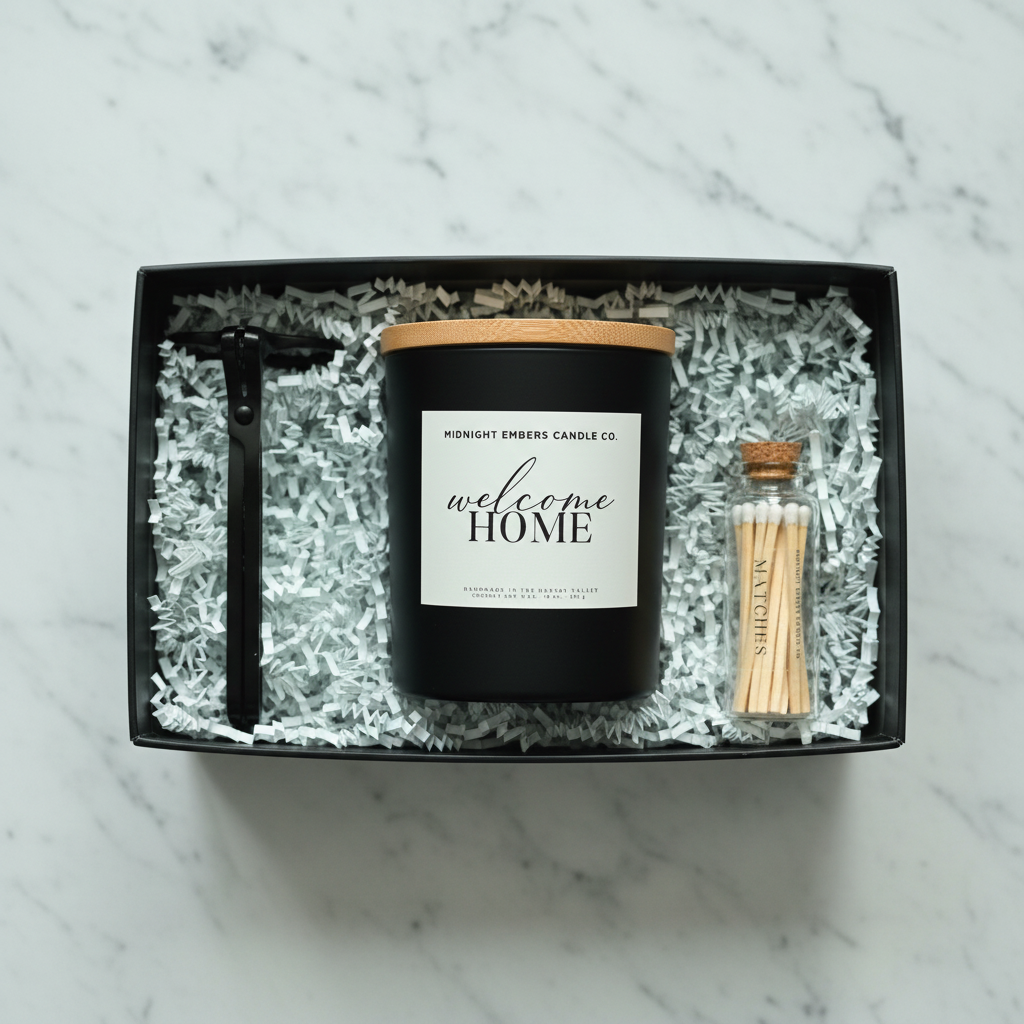 Welcome Home Flat Lay Editorial